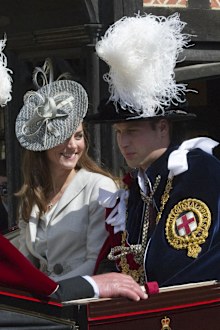 Kate Middleton attends Garter Day with Prince William