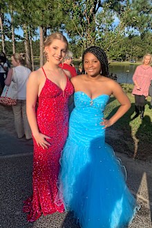 Brittany Walters and Nyla Covington.