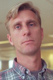 A head shot of then journalist with The Sydney Morning Herald Mike Cockerill in July 1996.