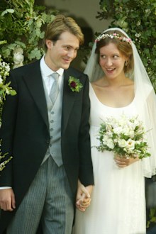Ben Goldsmith and Kate Rothschild were married at St Mary's Church, Bury St Edmunds, Suffolk back in 2003