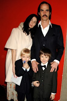 NIck Cave, Susie Bick, Arthur Cave and Earl Cave