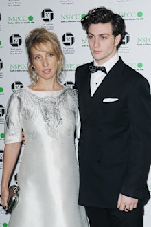 Sam and Aaron Taylor-Johnson in 2010