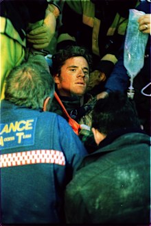 Stuart Diver and was pulled from the rubble three days after the landslide. 