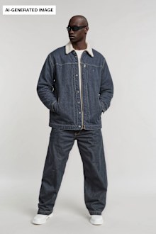 Levi's AI models sparked concerns that the company could profit from the appearance of diversity without investing in it. Levi's has said it remains committed to working with diverse models. **This image is for use with this specific article only** 