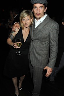 Ethan Hawke and Ryan Shawhughes attend the afterparty following the press night of 'The Cherry Orchard' at The Buddha Bar on June 9, 2009 in London, England.