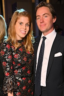LONDON, ENGLAND - OCTOBER 13: Princess Beatrice of York and Edoardo Mapelli Mozzi attend the Art Of Wishes Gala 2025 at The Chancery Rosewood Hotel on October 13, 2025 in London, England. (Photo by Jed Cullen/Dave Benett/Getty Images for Make-A-Wish UK)
