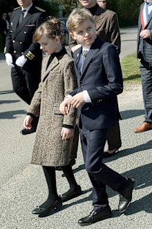 Princess Gabriella of Monaco and Prince Jacques of Monaco 