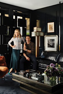 Kelly Ripa and Mark Consuelos bought their five-story townhouse on New York's Upper East Side in 2013, and its mood is French fantasy.