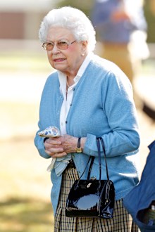Queen Elizabeth II attends day 1 of the Royal Windsor Horse Show in Home Park on May 9, 2018 in Windsor, England.