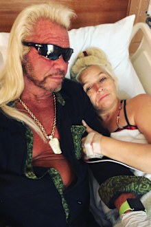 Dog the Bounty Hunter, Beth Chapman, hospital bed, Instagram photo