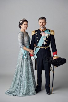 Portrait of the Crown Prince Couple, Prince Frederik and Princess Mary