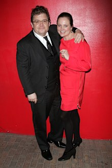 Patton Oswalt and Michelle McNamara