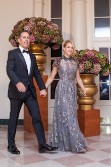 Jerry Seinfeld, Jessica Seinfeld, White House, dinner