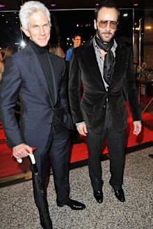 Tom Ford and Richard Buckley