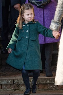Lady Kitty Spencer Princess Charlotte resemblance