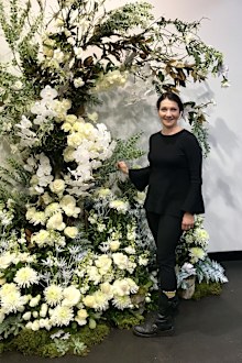 Smith Street Flowers' Head Florist Lynne Dallas