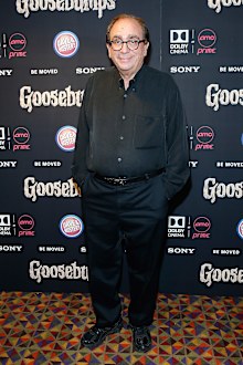 R.L. Stine attends Goosebumps New York premiere at AMC Empire 25 theater on October 12, 2015 in New York City.