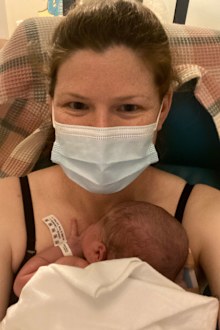 Noah was born in September last year, just as Victoria was slowly emerging from its last lockdown.