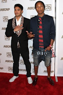 Chad Hugo and Pharrell Williams, 'The Neptunes' music producers.