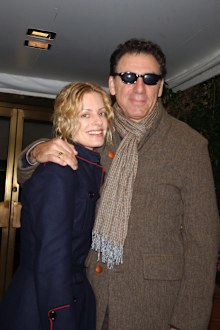 Michael Richards, wife Beth Skipp, 2005, New York City