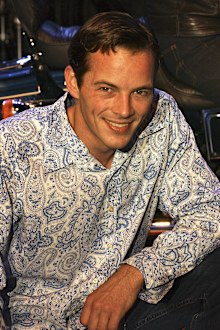 Dieter Brummer during a media preview of the stage production of 'Leader of the Pack' at the Star City Showroom on June 25, 2003 in Sydney, Australia. 
