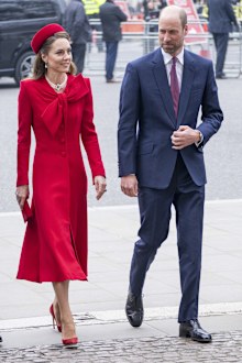 LONDON, ENGLAND - MARCH 10: Prince William, Prince of Wales and Catherine, Princess of Wales attend the 2025 Commonwealth Day Service at Westminster Abbey on March 10, 2025 in London, England. The Commonwealth represents a global network of 56 countries. (Photo by Mark Cuthbert/UK Press via Getty Images)