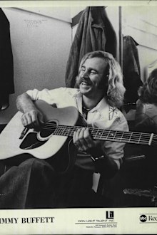 Jimmy Buffett ... jocular, yet sensitive. March 28, 1979. 