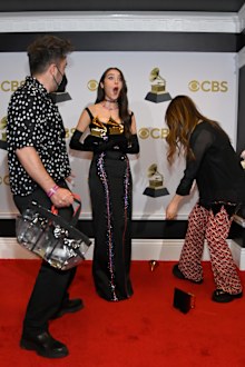 Olivia Rodrigo at Grammys 2022