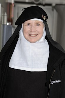 Mother Dolores Hart attends a screening of the documentary God Is the Bigger Than Elvis at Film Forum on April 25, 2016 in New York City.