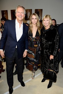 Charles Delevingne, Cara Delevingne and Pandora Delevingne