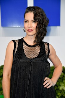 Evangeline Lilly attends the CTV Upfront 2019 at Sony Centre For Performing Arts on June 06, 2019 in Toronto.