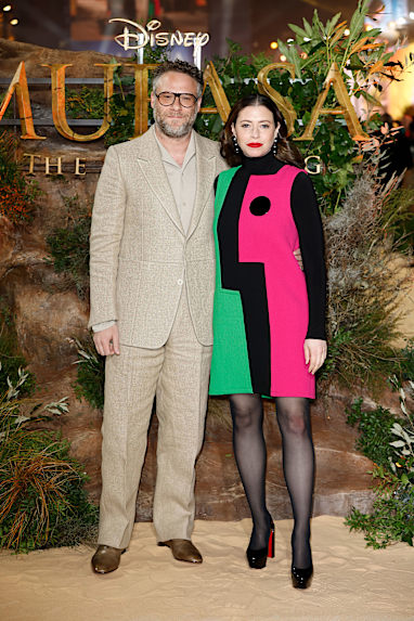 Seth Rogen and Lauren Miller 