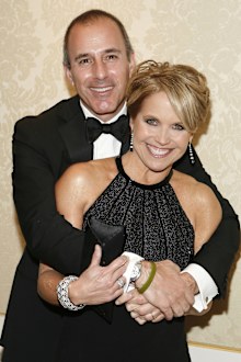 Katie Couric and Matt Lauer
