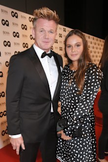 Gordon Ramsay and daughter Holly attends the GQ Men Of The Year Awards at the Tate Modern on September 5, 2017 in London, England.