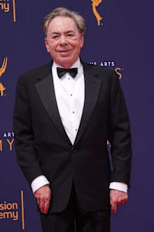 Andrew Lloyd Webber, 2018 Creative Arts Emmy Awards, Microsoft Theater, September 9, 2018, Los Angeles, California