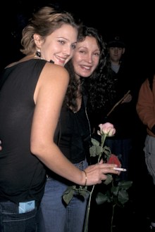 Drew Barrymore and Jaid Barrymore 