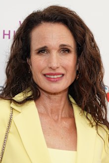 Actress Andie MacDowell, who is not Charlie McDowell's mother.