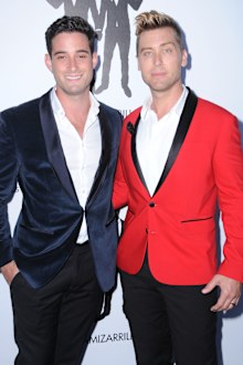 Lance Bass and husband Michael Turchin 