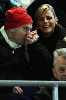 Prince Albert of Monaco and  Charlene Wittstock 