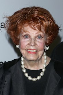 Arlene Dahl attends the premiere of "Harry Benson: Shoot First" hosted by Magnolia Pictures and The Cinema Society at the Beekman Theatre on December 1, 2016 in New York City.