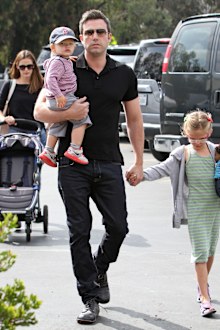 Ben Affleck, Jennifer Garner, Violet Affleck, Samuel Affleck