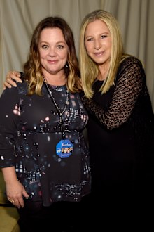 Barbra Streisand and Melissa McCarthy