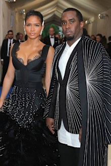 Cassie Ventura and Sean "Diddy" Combs attend the "Rei Kawakubo/Comme des Garcons: Art Of The In-Between" Costume Institute Gala at Metropolitan Museum of Art on May 1, 2017 in New York City. 