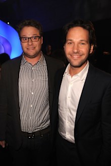 Seth Rogen and Paul Rudd
