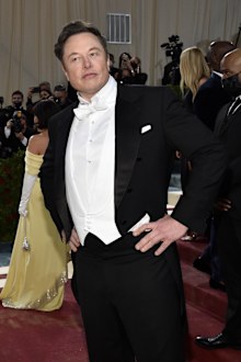 Elon Musk attends The Metropolitan Museum of Art's Costume Institute benefit gala celebrating the opening of the "In America: An Anthology of Fashion" exhibition on Monday, May 2, 2022, in New York. (Photo by Evan Agostini/Invision/AP)