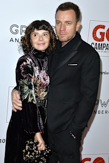 Ewan McGregor, Eve Mavrakis, red carpet, charity event
