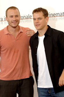 Heath Ledger and Matt Damon