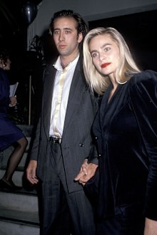 Nicolas Cage and Christina Fulton 