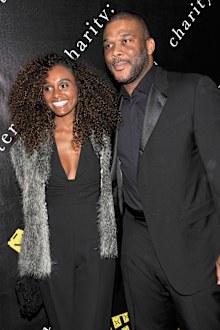 Tyler Perry and Gelila Bekele attend the 6th Annual Charity: Ball at the 69th Regiment Armory on December 12, 2011 in New York City.