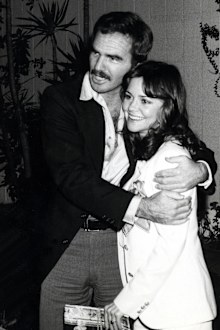 Burt Reynolds and Sally Field during Bert Reynolds Sighting at the Ma Maison Restaurant - January 25, 1978 at Ma Maison Restaurant in Los Angeles, California, United States. 